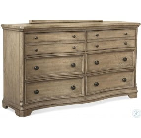 Corinne Sun Drenched Acacia 6 Drawer Dresser