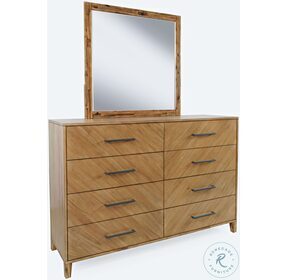 Eloquence Natural Dresser with Mirror