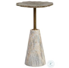 Signature Designs Clad And Bronze Moriarty Round Spot Table