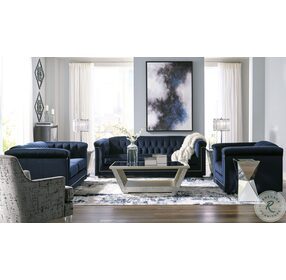Josanna Navy Living Room Set