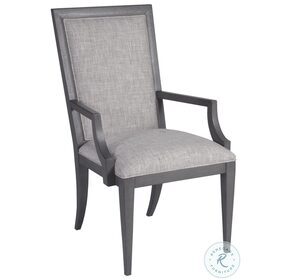 Appellation Taupe Upholstered Arm Chair
