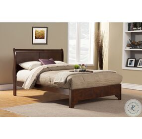 West Haven Cappuccino California King Sleigh Bed