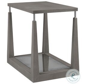 Signature Designs Warm Gray Ascension Rectangular End Table