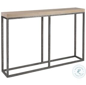 Signature Designs Foray And Distressed Iron Foray Console Table