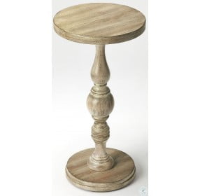 Camilla Driftwood Pedestal Table