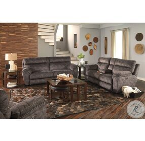 Sedona Smoke Power Reclining Living Room Set