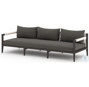 Sherwood Charcoal And Bronze Outdoor Sofa