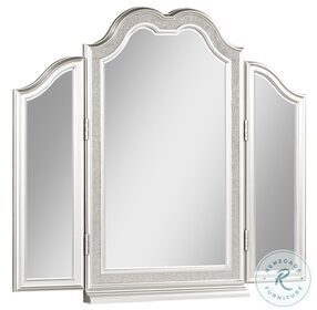 Evangeline Silver Vanity Mirror