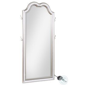 Evangeline Silver Oak Floor Mirror