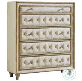 Antonella Ivory And Camel Chest
