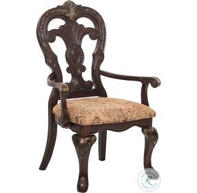 Deryn Park Cherry Arm Chair Set of 2