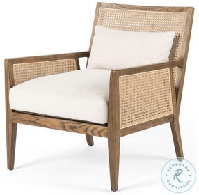 Antonia Savile Flax And Toasted Parawood Chair