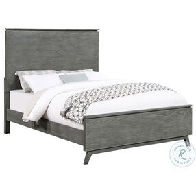 Nathan Gray Queen Panel Bed