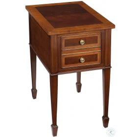 Copley Place Brown Chairside Table