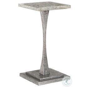 Signature Designs Silver Leaf And Antique Montreaux Square Small Spot Table