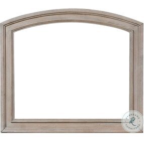 Bethel Wire Brushed Gray Mirror