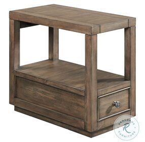 Denali Toasted Acacia Chairside Table