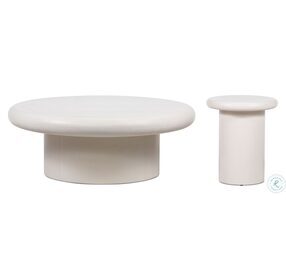 Zach Tofu Solid Occasional Table Set