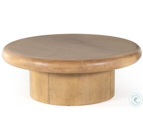 Zach Burnished Parawood Coffee Table