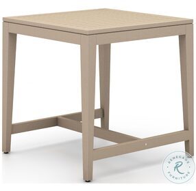 Sherwood Washed Brown Outdoor Counter Height Dining Table