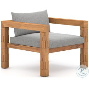 Alta Faye Ash And Natural Teak Outdoor Chair