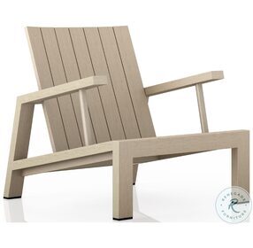 Dorsey Washed Brown Outdoor Chair