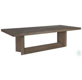 Signature Designs Medium Wood Tone Liason Rectangular Dining Table