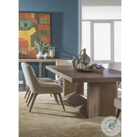 Signature Designs Medium Wood Tone Liason Rectangular Dining Room Set