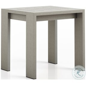 Monterey Weathered Grey Outdoor End Table