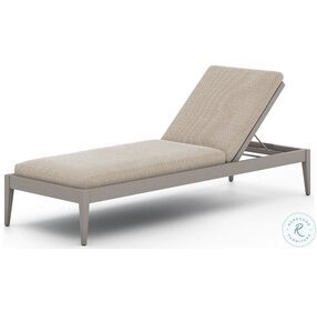 Sherwood Faye Ash And Weathered Grey Outdoor Chaise