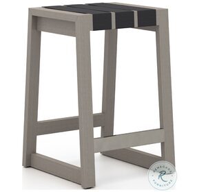 Sonoma Weathered Grey Outdoor Counter Height Stool