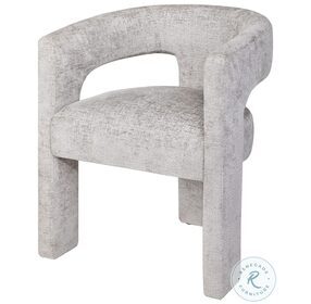 Gwen Gray Open Back Upholstered Dining Chair