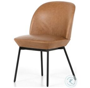 Imani Sonoma Butterscotch Leather Dining Chair