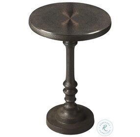 2275025 Metalworks Pedestal Accent Table