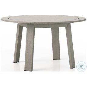 Monterey Weathered Grey Outdoor Round Dining Table