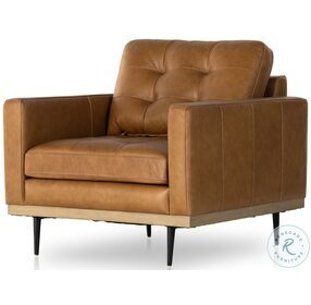 Lexi Sonoma Butterscotch Leather Chair