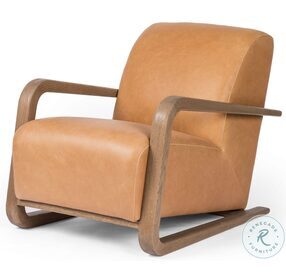Rhimes Palermo Butterscotch Leather Chair