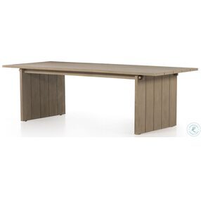 Belton Brown Outdoor 99" Dining Table