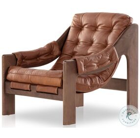 Halston Heirloom Sienna Leather Chair