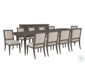 Belevedere Classic Falcon Brown Extendable Dining Room Set