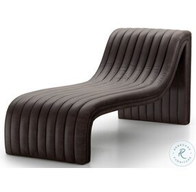 Augustine Deacon Wolf Leather Chaise Lounge