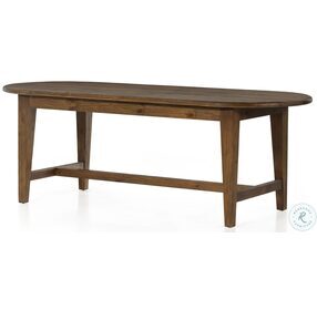 Alfie Waxed Pine 87" Dining Table