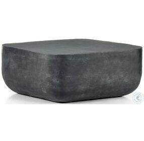 Basil Aged Grey Square Outdoor Coffee Table