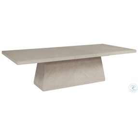 Mar Monte Soft Champagne Taupe Extendable Rectangle Dining Table