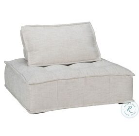 Element Beige Square Lounge Chair