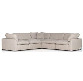 Stevie Gibson Wheat 5 Piece Sectional