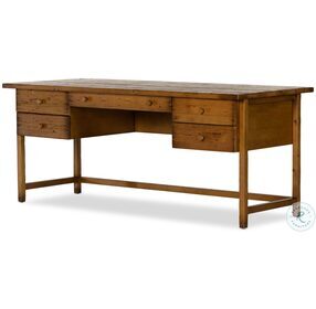 Reign Waxed Pine Desk