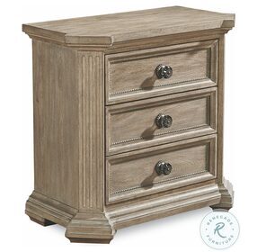Arch Salvage Parchment Cady Nightstand