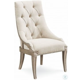 Arch Salvage Parchment Reeves Host Chair