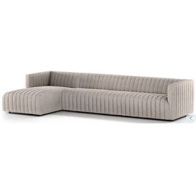 Augustine Orly Natural 126" 2 Piece Sectional with LAF Chaise